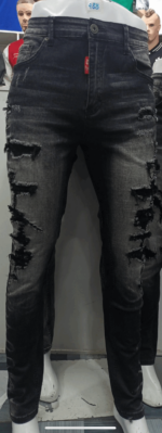 Jeans Skinny con Roturas "Rebel Denim" - Confort Adaptable - Imagen 13