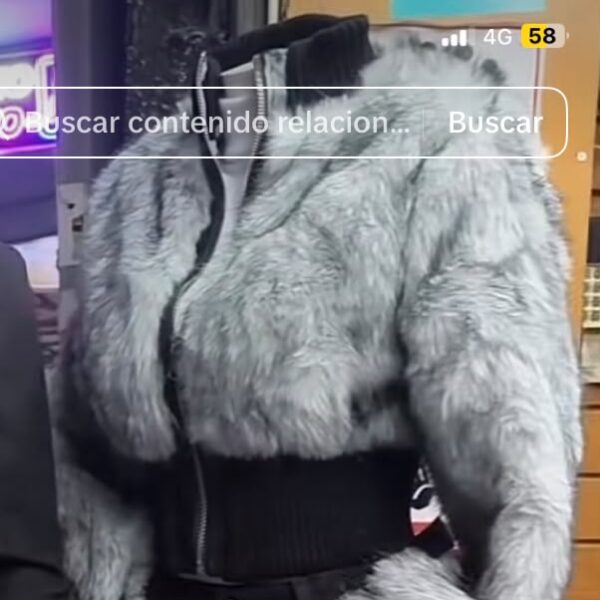 Chaqueta de Pelo Glamour
